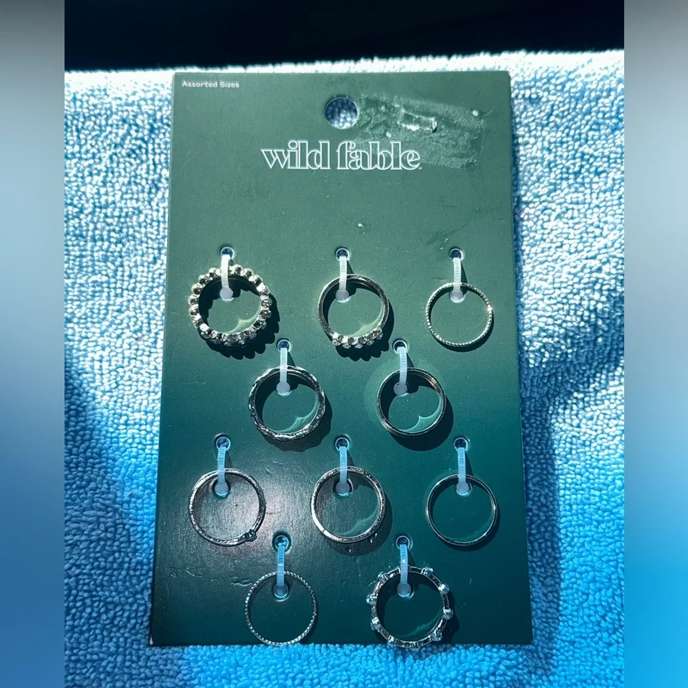 Wild Fable Pack of 10 stackable RINGS about a NEW‎ - Picture 4 of 5